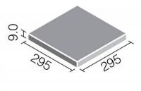 パセオ　 300mm角平　セメントタイプ(外装床タイル)　IPF-300/PSO-BR5[バラ販売]