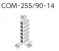 COM-255/90-14/NRG-7　ルガーレネクスト　90°曲紙張り