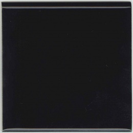 INAX 半磁器タイル150角　両面取 ブライト釉  　SP-1565/25　黒