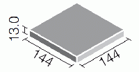 150角　床タイル　ユニティ 150角平　U-15/114