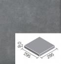 パセオ　300mm角段鼻　セメントタイプ(外装床タイル)　IPF-311/PSO-BR2[バラ販売]