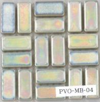 名古屋モザイク　PAVONE パヴォーネ　30×15角(ボックス貼り) [紙貼り]  PVO-MB-04