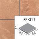 IPF-311/VSP-SL4[ケース]　ベスパ  300mm角段鼻　<スレートタイプ> 外装床タイル
