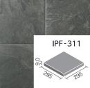 IPF-311/VSP-SL2[枚]　ベスパ  300mm角段鼻　<スレートタイプ> 外装床タイル