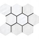 【在庫限りの特価!】　 APC-Z2000[2枚セット]　 エスマルタード　 139×160六角形平マット　 名古屋モザイク　