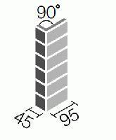 YM-255/90-15/DLT-7　ラスターカラー　90°紙張り