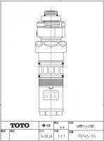 TH745-1S　TOTO　自閉バルブ部　浴室水栓部品