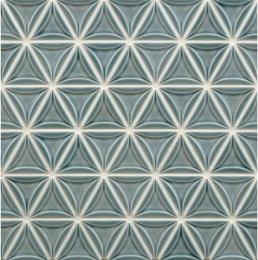 【在庫限り】CLN-007[シート]　名古屋モザイク クロザネイ　43x38三角形特殊面状　 モザイクタイル