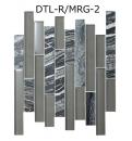【在庫限り!】DTL-R/MRG-2[シート]　　LIXIL デザイナーズタイルラボ　 マルモガラス　 異形状平ネット張り