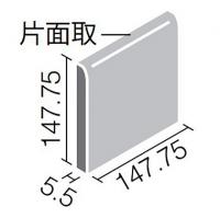 ミスティキラミック ブライト釉 150mm角 片面取　SPKC‐1560/L51