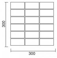 【アウトレット】TOTO AS02MM02GU1T01[シート]　45二丁モザイクタイル　無釉