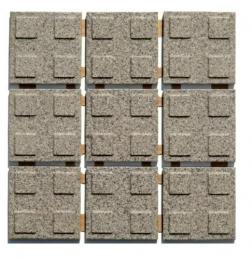 【アウトレット】NO.100-C8[シート]　スギフロア　100角スロープタイル〔モジュール〕8C　