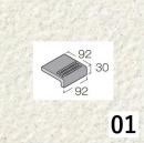 AK-103/01[枚] AKフロアーII 100角タレ付階段 屋内床 浴室床 屋外床 タイル