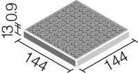  INAX　ピアッツア　OXシリーズ　150mm角歩道用スロープ(Fパターン)　PI-150/5F