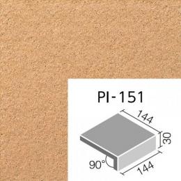 INAX　ピアッツア　OXシリーズ　150mm角垂れ付き段鼻　PI-151/13