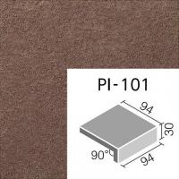 INAX　ピアッツア　OXシリーズ　100mm角垂れ付き段鼻　PI-101/8
