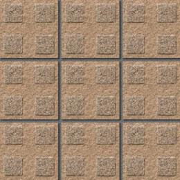 ピアッツア OXシリーズ   100mm角歩道用スロープ(Eパターン)(バラ)  PI‐100/10E