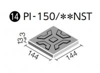 ピアッツア OXシリーズ 150mm角車道用スロープ PI-150/204NST