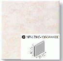 リベイナレゼルヴェキラミック100 ルシーディア  NP-LZKC-1060/592(U) 150mm角片面取(上) U