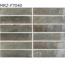 名古屋モザイク　内装壁タイル　クロジョーロ 240×57.5角平　MRZ-F7040　[枚]
