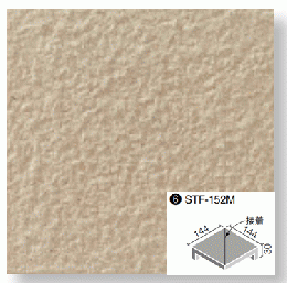 サンテックフロア  150mm角垂れ付き段鼻隅(接着)  STF-152M/13