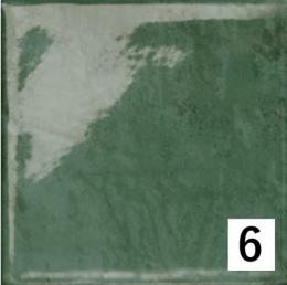 LNA150-6[10枚セット]　 KYタイル　リネージ150角平タイル|洗面所　トイレ　キッチンにおすすめ|つやあり　屋内壁タイル|