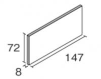 SUN-60[10枚セット]　KYタイル　スント　75二丁平タイル|洗面所　トイレ　キッチンにおすすめ|長方形　屋内壁タイル|
