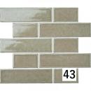 SF-542/RF/S-43[5シートセット]　KYタイル　ソフティ　フランス張り平タイル|洗面所　トイレ　キッチンにおすすめ|屋内壁タイル|