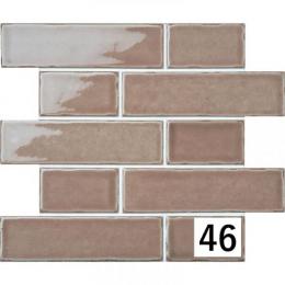 SF-542/RF/S-46[5シートセット]　KYタイル　ソフティ　フランス張り平タイル|洗面所　トイレ　キッチンにおすすめ|屋内壁タイル|