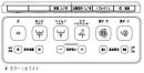 CWA-346(ホワイト)シャワートイレVA(CW-VA11Qタイプ)用壁リモコン 電池・ビス付 流すボタンあり LIXIL リクシル INAX 純正