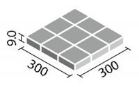 INAX　アレス 100mm角裏ネット張り　ALS-100NET/2