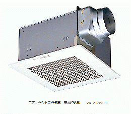 三菱　ダクト用換気扇　　　VD-23ZP9-BL