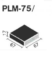 INAX　セラミックプレートGシリーズ　75mm角平　PLM-75/52