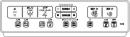 354-1862-SET　DT-Z354・DT-Z384タイプ用壁リモコン　電池、ビス付　流すボタンあり
