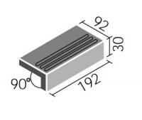 INAX　テクニカルG　200×100mm角　垂付段鼻　TE-201/14