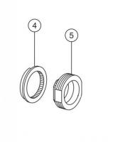 【在庫限り】30-200+23-40 制御部押え(ストップリング付)　バス水栓部品