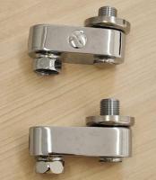 【在庫限り】A-856-1+A-856-2　止水栓逆止弁付脚(水側用)+止水栓逆止弁付脚(湯側用)バス水栓部品