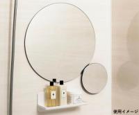 KGM-5050CM　マグネットラウンドミラー(5050C)　樹脂製鏡　LIXIL(INAX) リクシル