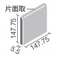 ミスティキラミック ブライト釉  150mm角片面取　SPKC‐1560/L75