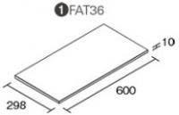 名古屋セラミックス　ファンタジー 600×300平(グリップタイプ) 　FAT36-2