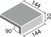 INAX　ピアッツアREシリーズ　150角 垂れ付き段鼻　PI-151/106