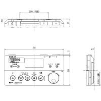 354-1337-SET　サティス DV-316G・DV-316Aタイプ用 電池・ビス付壁リモコンキット(電動開閉・電動リフトアップ付)