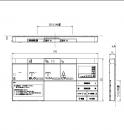 354-1378A-SET　サティス DV-S418A・DV-S428・DV-S428Aタイプ用 アステオDT-388GU用 壁リモコンキット(音楽再生・電動リフトアップ付)