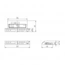354-1392B　サティス　DV-S416・DV-S426タイプ用　インテリアリモコン(電動開閉・電動リフトアップ付)、電池・ビスなし