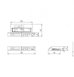 354-1393A-SET　サティス DV-S415、DV-S425用 アステオ DT-385GU用 インテリアリモコンキット (電動リフトアップ付)
