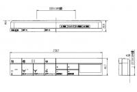 354-1427-SET　サティス DV-S418・DV-S428タイプ用 スマートリモコンキット(音楽再生・電動リフトアップ付)　電池・ビス付