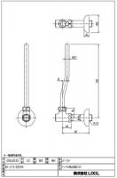 LF-3V　 アングル形止水栓　LIXIL|INAX
