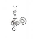 A-4316　止水栓ASSY　小便フラッシュバルブ(UF-3V他)用　LIXIL　INAX