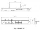 354-1666-EG-SET(英字表記)　サティスSタイプ　DV-S625型、DV-S615型用 スマートリモコンキット　電池・ビス付