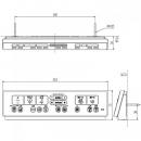 354-1678A-SET　プレアスLS・HSタイプ DT-CL115A・CH185A用 壁リモコンキット、電池・ビス付